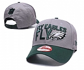 Eagles Fly Eagles Fly Gray Peaked Adjustable Hat GS,baseball caps,new era cap wholesale,wholesale hats